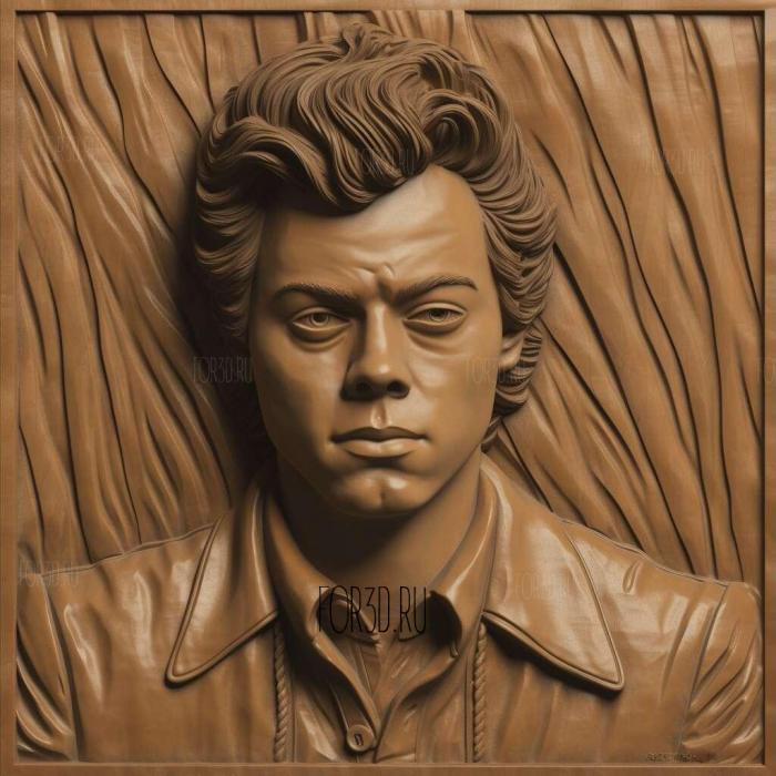 Harry Styles 1 stl model for CNC